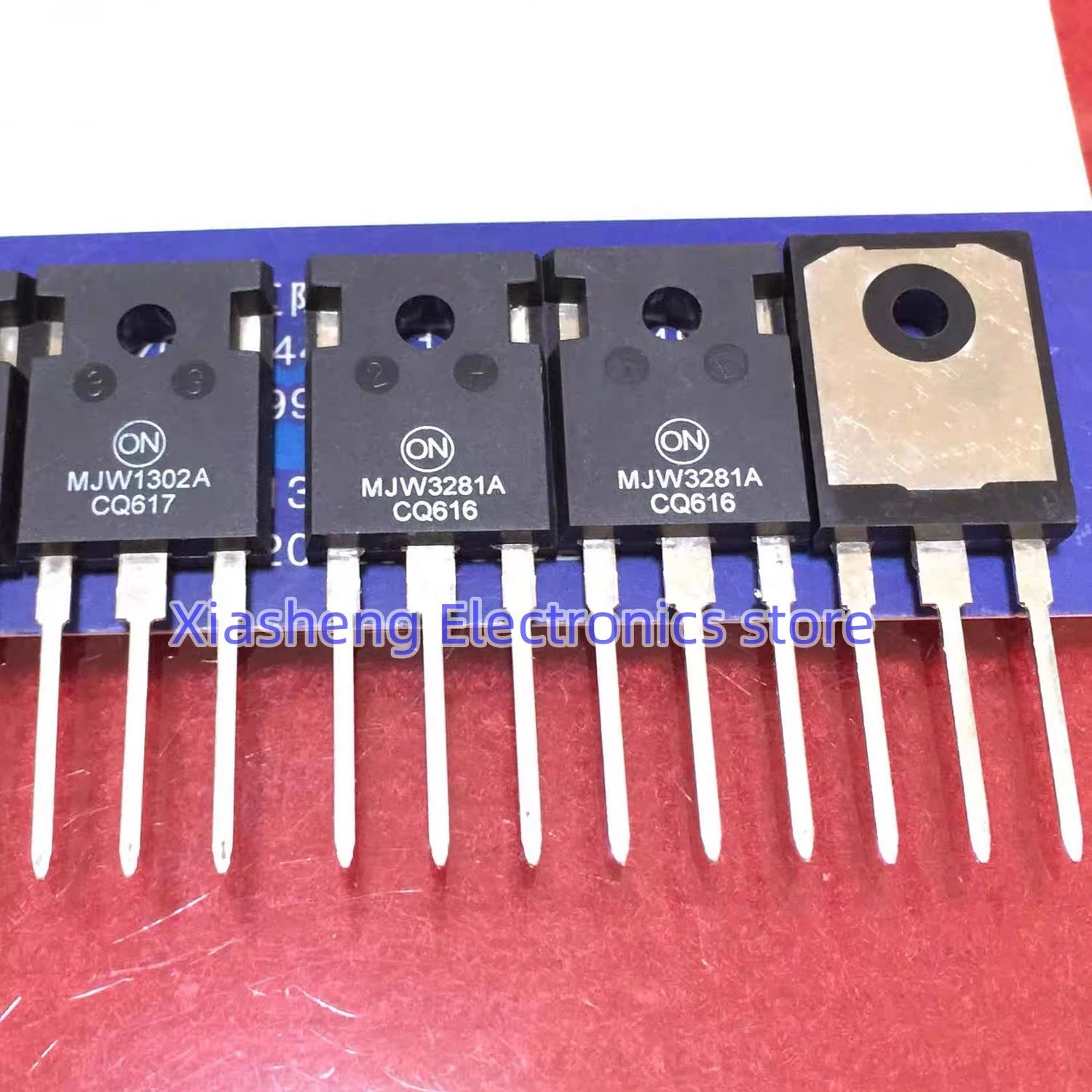 

New Original 1Pair MJW1302A + MJW3281A TO-247 Power Amplifier Transistor In Stock Good Quality