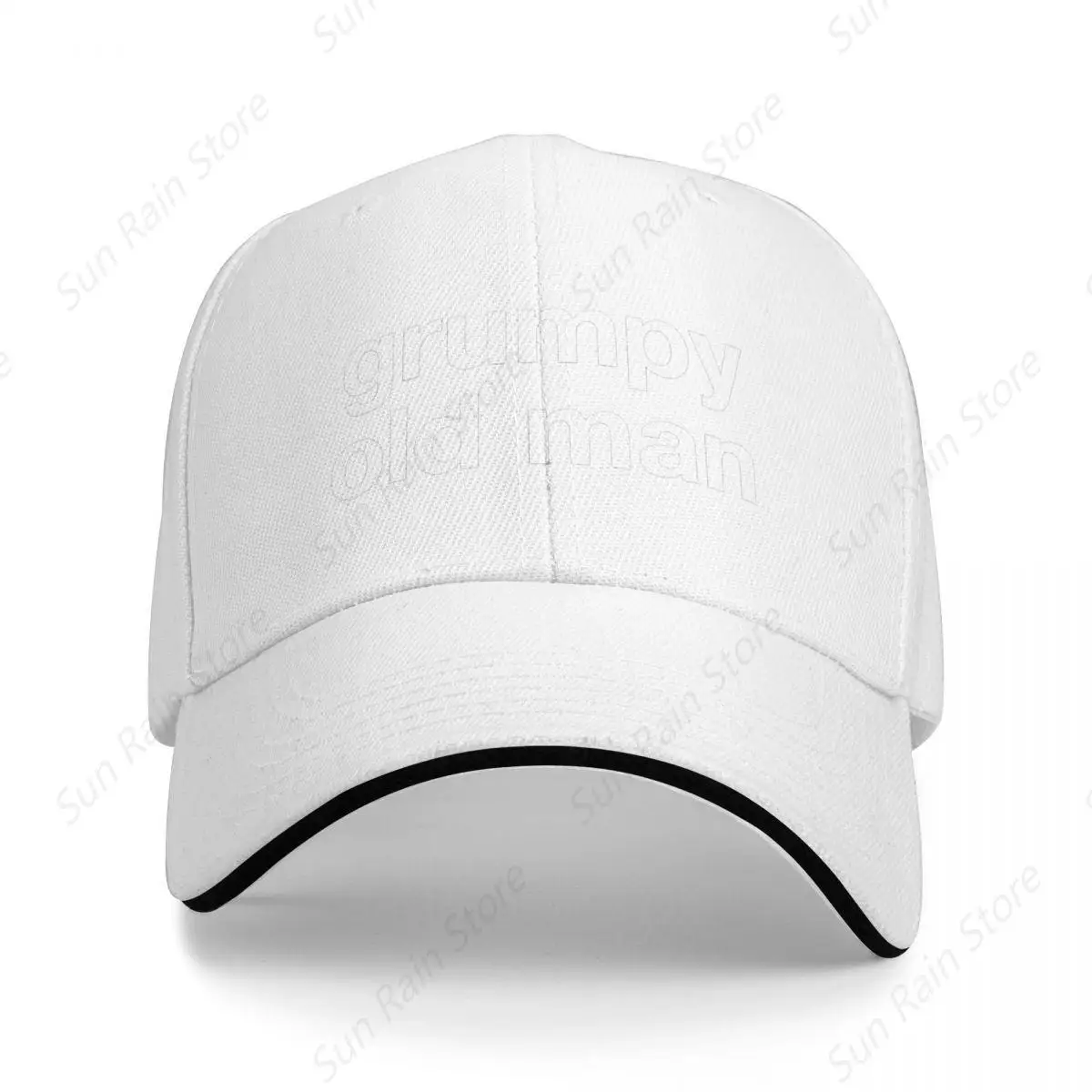 Grumpy Old Man Cap Fashion Casual Baseball Caps Adjustable Hat Hip Hop Summer Unisex Baseball Hats Customizable Polychromatic