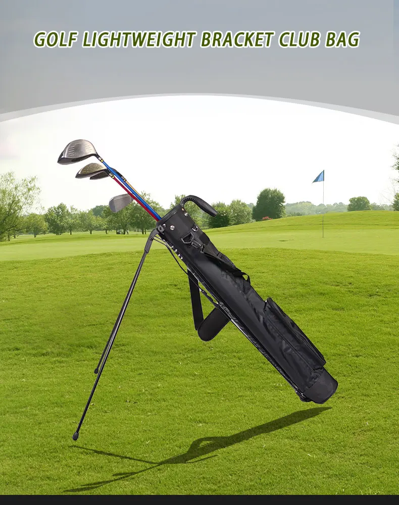 Leichte Golfschlägertasche mit Halterung, Golf Gun Rack Bags, wasserdichte Tragetasche für Golfständer – Detail 1
