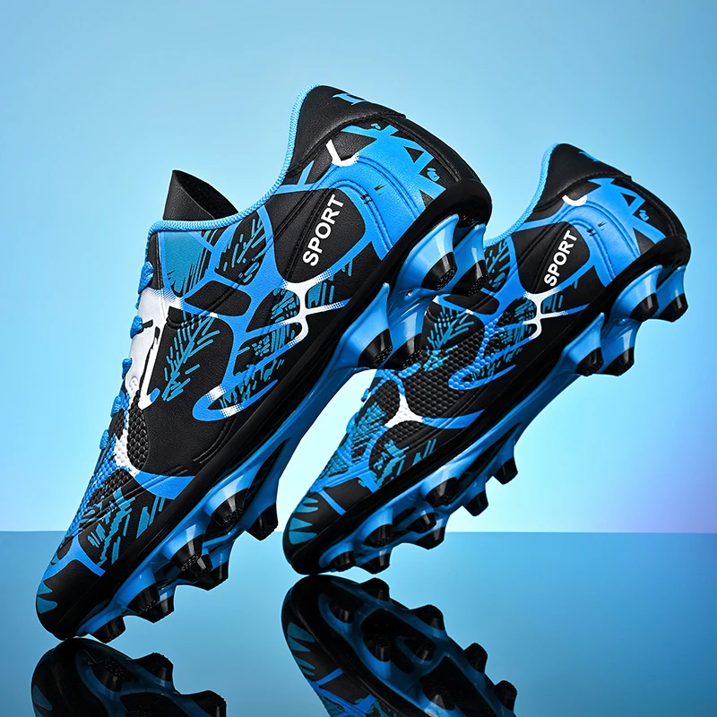 

Football Boots Men Low Top Soccer Cleats Children's Professional Outdoor High Quality Grass Training Sneakers Sport Footwear New