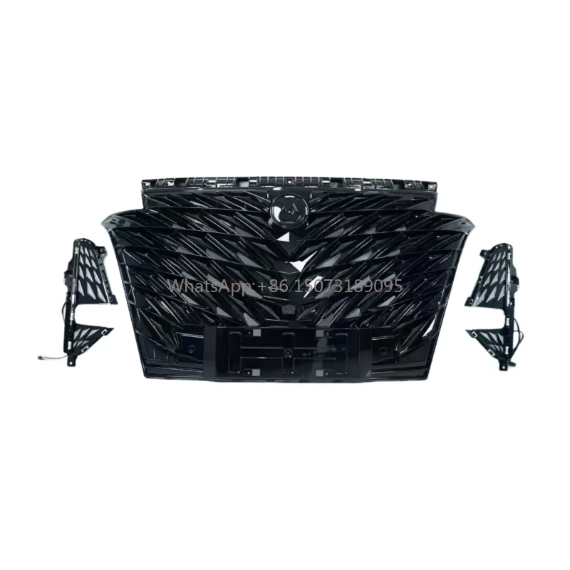 

2022-2025 Denza-D9 EV DM-i Обновление экстерьера автомобиля Высококачественная черная решетка переднего бампера Новое состояние Комплекты кузова Модернизация