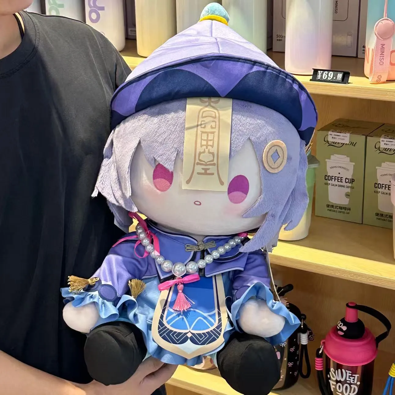 40 سنتيمتر Genshin تأثير تشيكي الكرتون محشوة بلوشيز أفخم ملابس دمى مخدة ناعمة أنيمي الحلي لطيف الشكل لعبة لعبة هدايا الاطفال #2