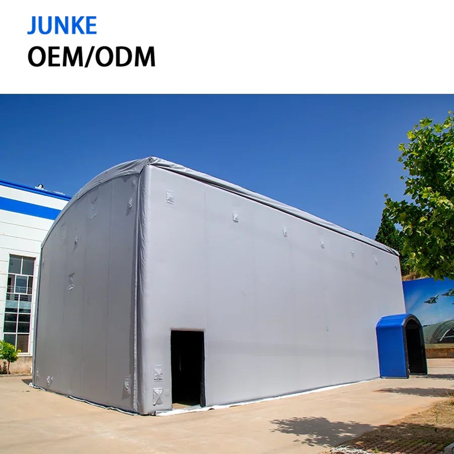 Tienda inflable personalizada OEM/ODM para exteriores, rescate de emergencia a gran escala, refugio para alivio de desastres y tienda contra incendios