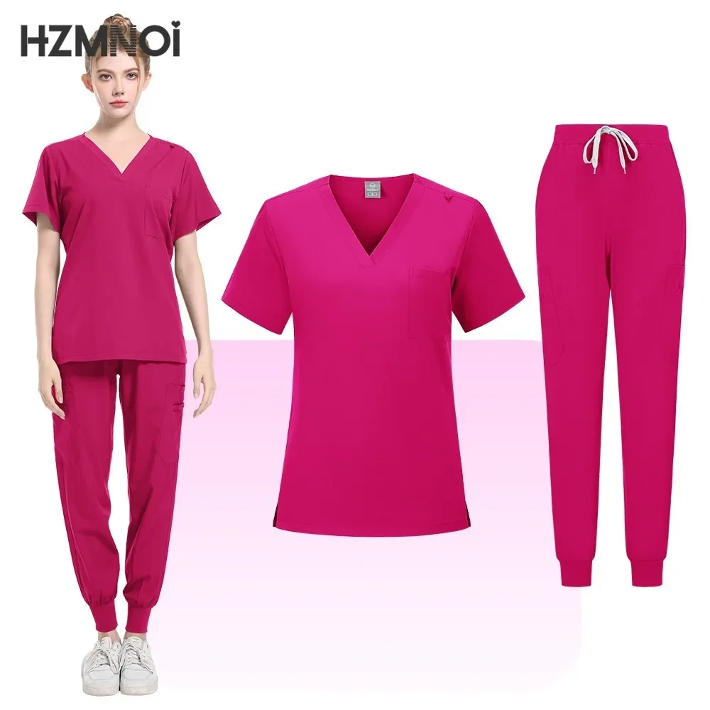 Vêtements de Travail Respirants pour Femme, Uniforme de miles Spa, Ensembles de GIslande ProHanovre Anti-Poussière, Blouse de Laboratoire, Chemise d'Infirmière, Vente en Gros