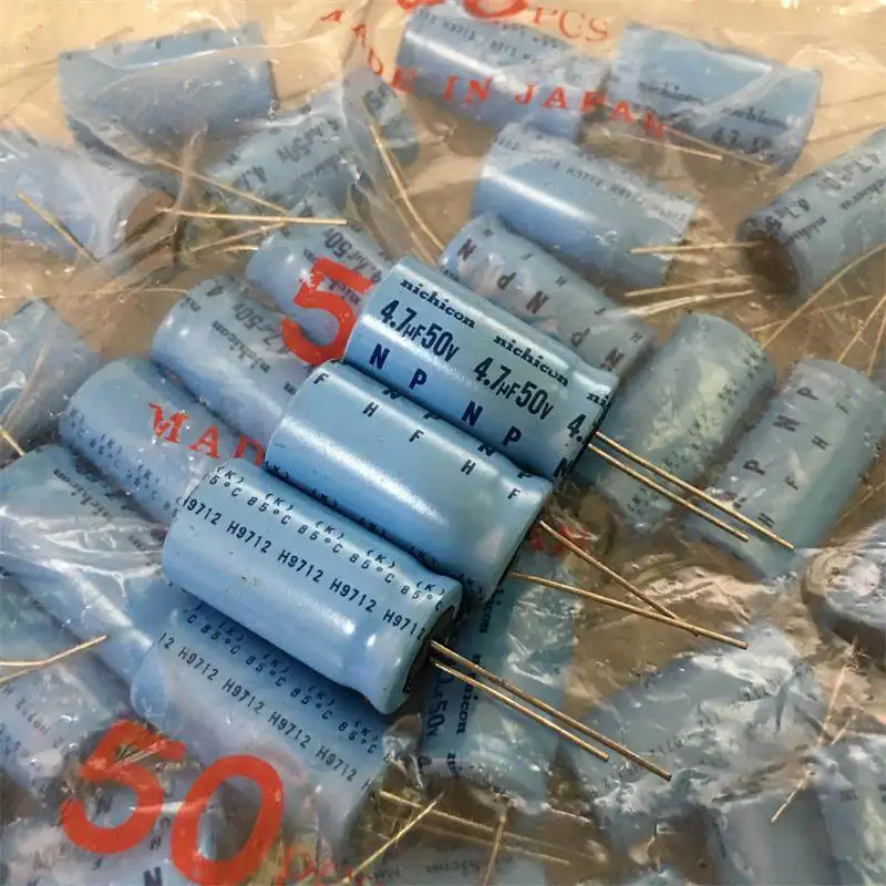 

10PCS/LOT 50V 4.7UF 475K NP Audio Coupling Capacitor
