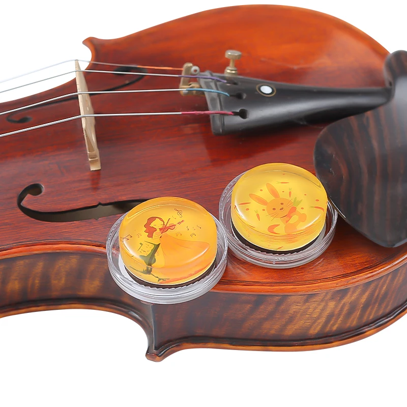 3pcs Perseus Rosin Mini Cartoon Pattern P501 for Violin Viola Cello and Other Bowed String Instruments Violin Accessories