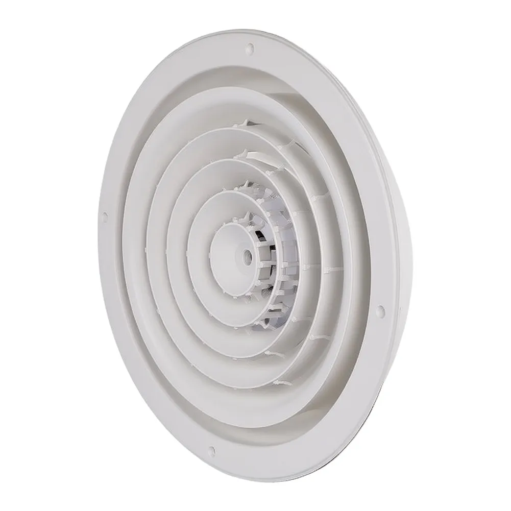 Hvac Ceiling Register Round Vent Cover For General Ventilation Setups 405mm Multiple Connection Options Vent Cover