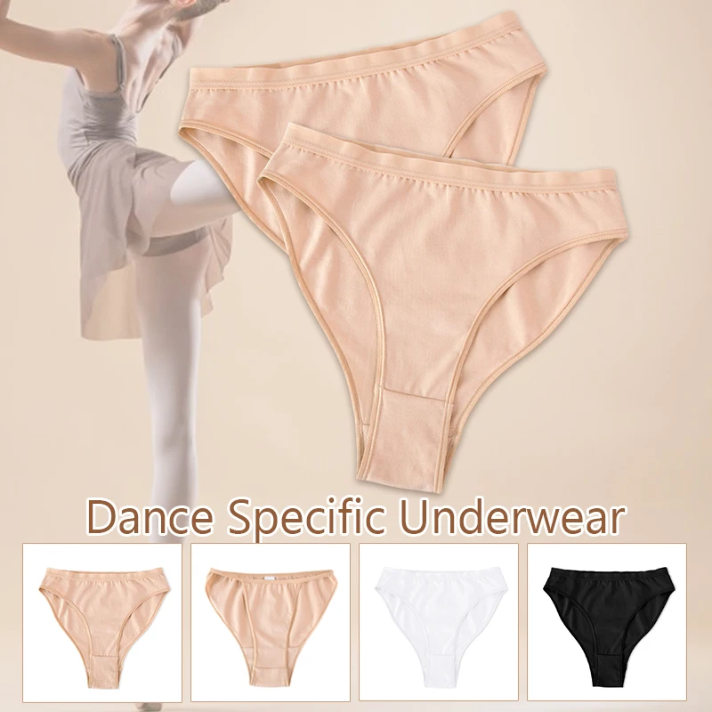 

Women High Cut Ballet Dance Briefs Underwear Underpants Invisible Girls Ballet Dance Gymnastics Bottom Ballerina Dance Panties