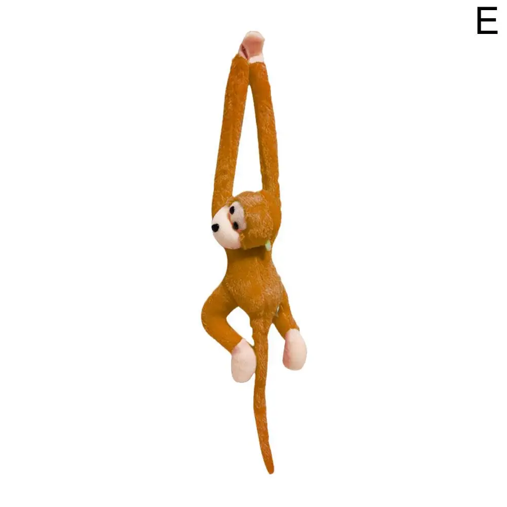 Pluche Aap Speelgoed Knuffeldier Leuke Lange Arm Staart Aap Knuffel Lange Handen Aap Mascotte Kamer Gordijn Decor Kinderen Speelgoed