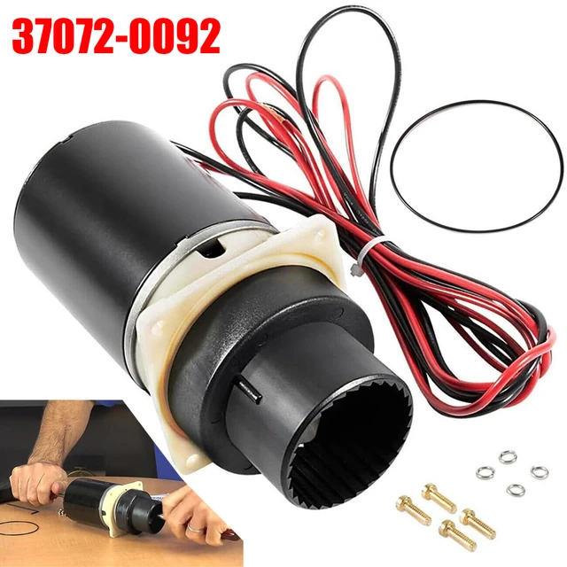 TML for Jabsco 37072-0092 Motor Pump 12V Quiet Flush Designer Series  Electric Toilet - AliExpress