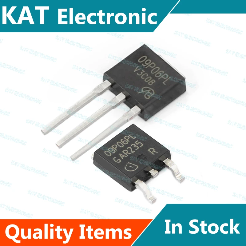 Transistor de potencia, lote de 5 unidades, 09P06PL, SPD09P06PL, SPD09P06PLG TO-252, SPU09P06PL TO-251