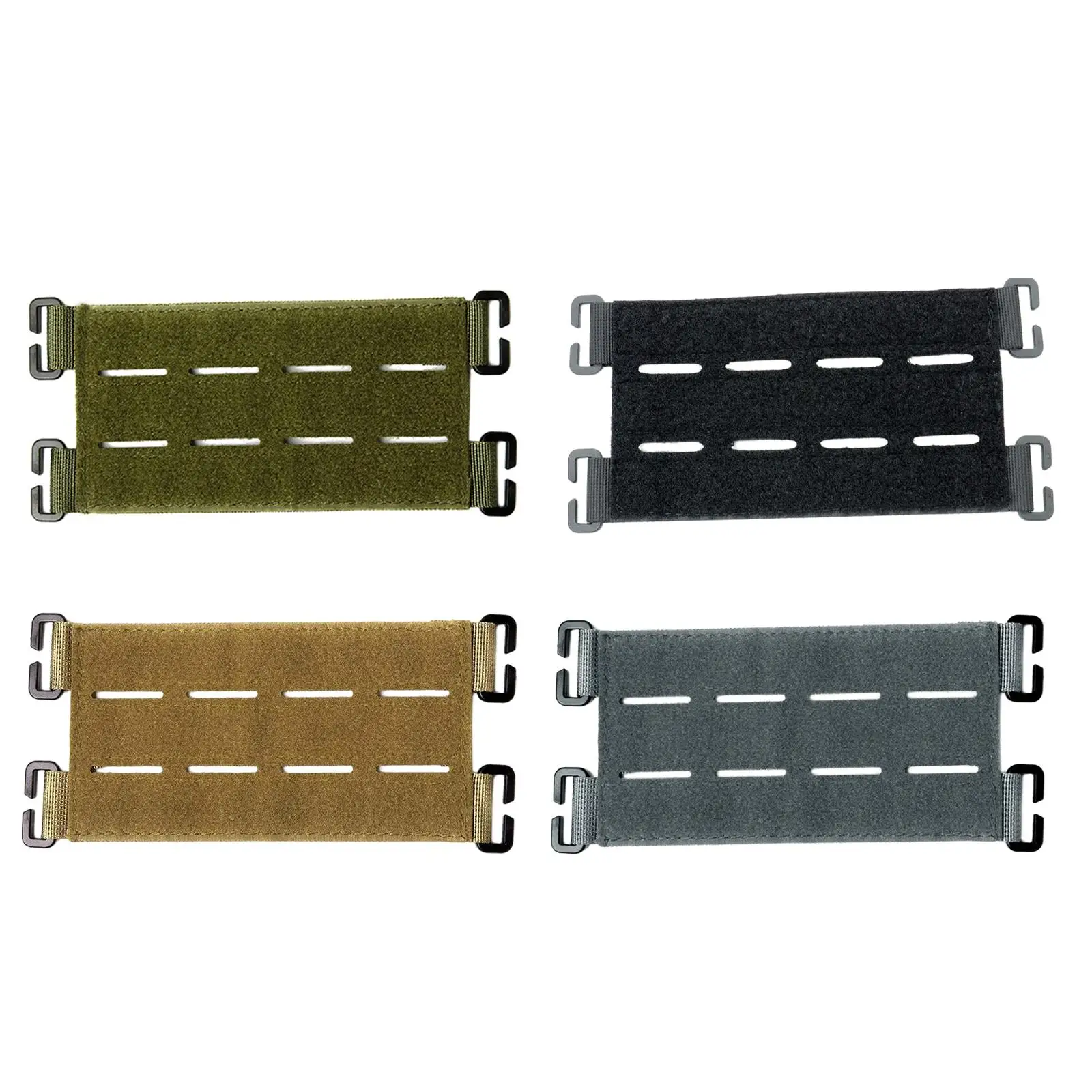 Molle Patch Panel Badge Pad Molle Strips for Attaching Patches Patch Holder Mini Patches Board for Bag Clothing Accessories Vest