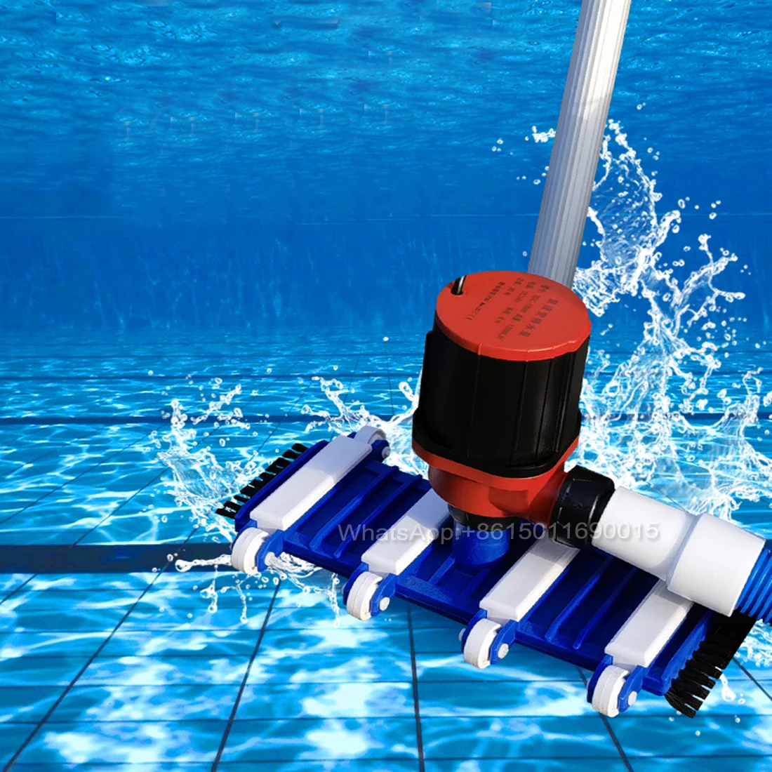 Swimming pool sewage suction machine bottom underwater fish pond cleaning artifact underwater sewage suction device