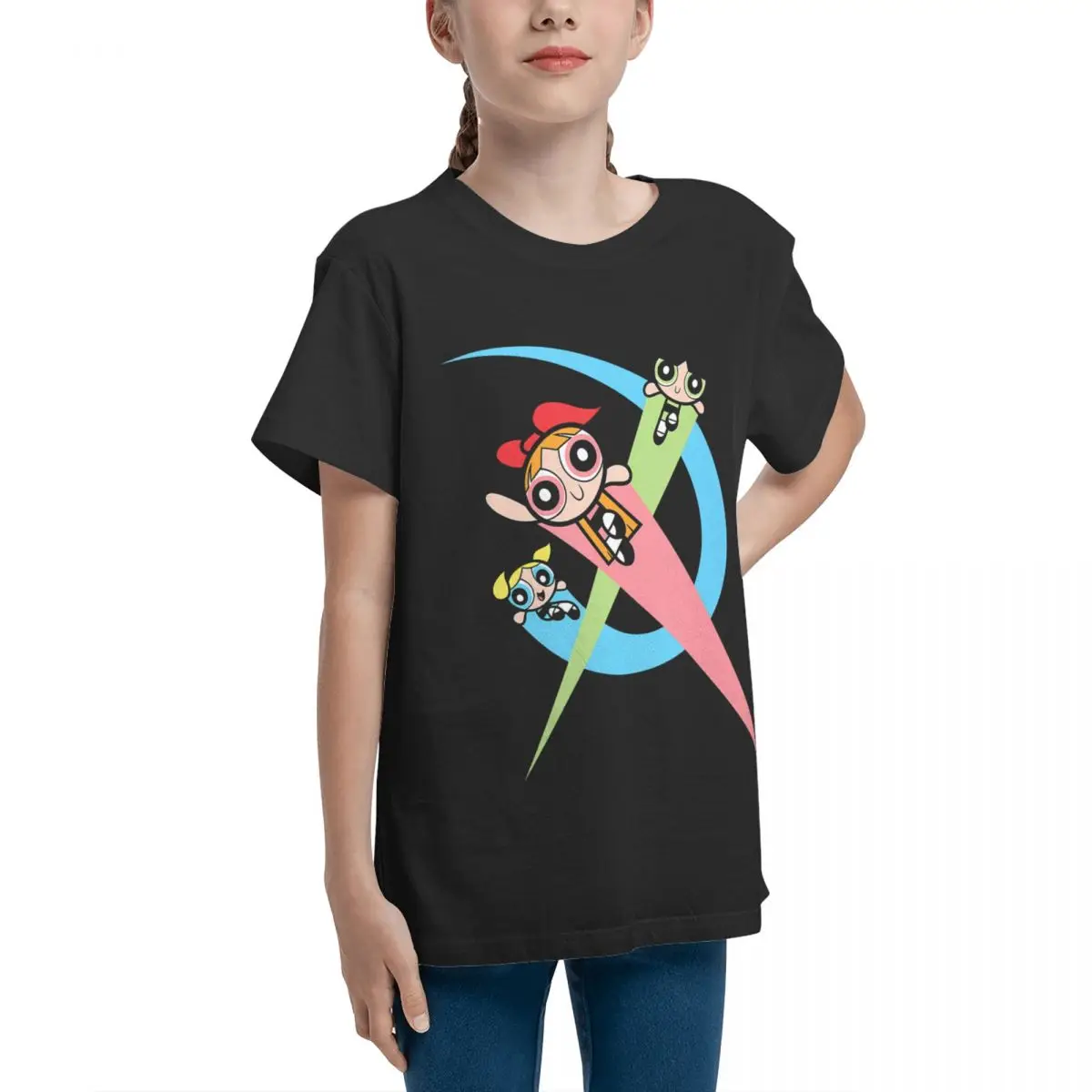 Vintage Cartoons Vintage Movies Essential (5) Teeanger Basic Short Sleeve T-Shirt Round neck Top tee Unique Graphic High grade image 2