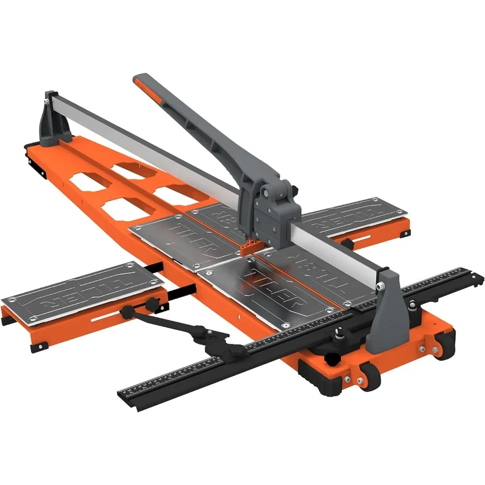 

42 inch Large Format Manual Tile Cutter, Professional Porcelain Ceramic Speedy Rocket Tile Cutter with Transport Handle