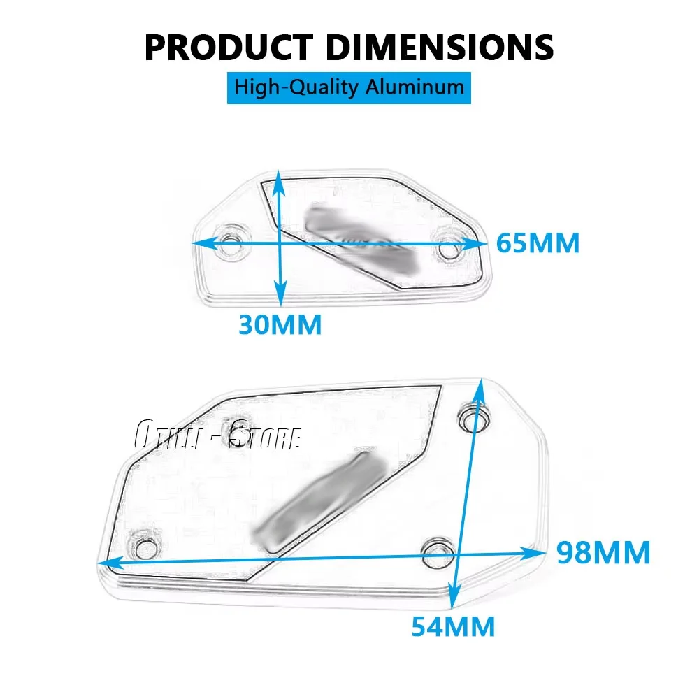 Für BMW R1300GS R1300 GS R 1300 GS ADVENTURE 2023 2024 2025 Motorrad Vorderradbremse Kupplungsflüssigkeitsbehälter-Abdeckkappe