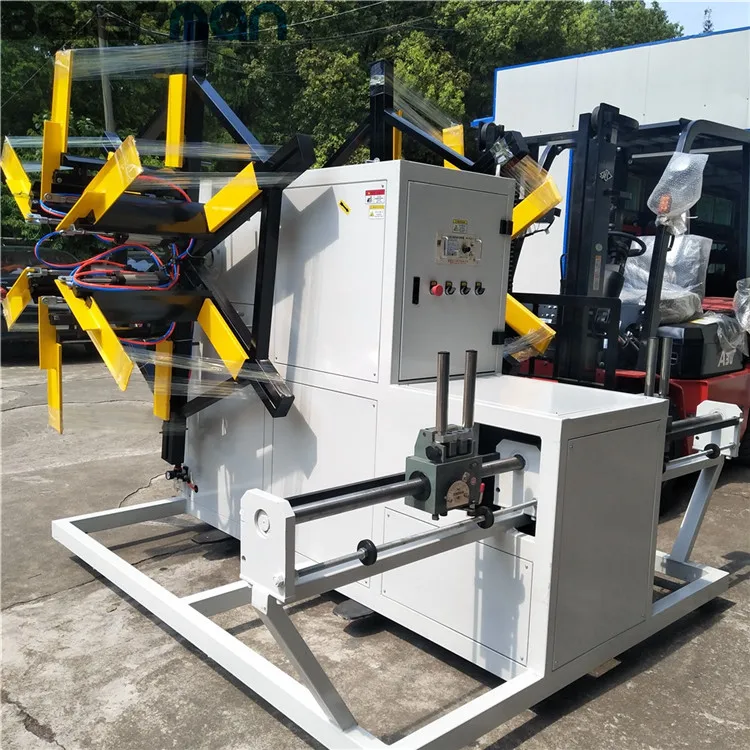 Plastic Single double Position Corrugated Pipe Automatic Winder Coiling Machine