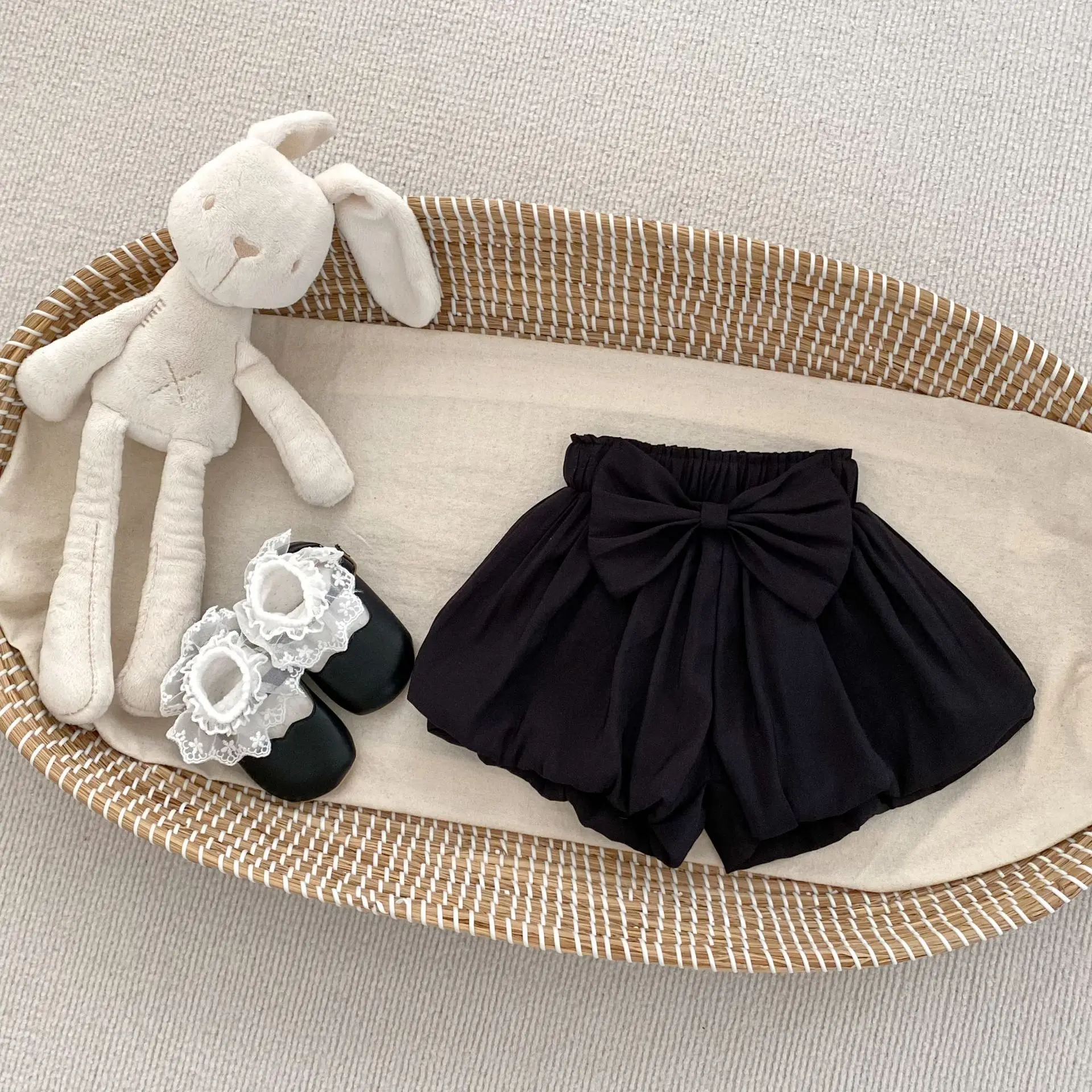 Immagine 7: 2025 Estate New Sweet Baby Girl Bow Ricamo Camicetta Infantile Gilet senza maniche Principessa Top Bambini Ragazze Camicie Abbigliamento per bambini
