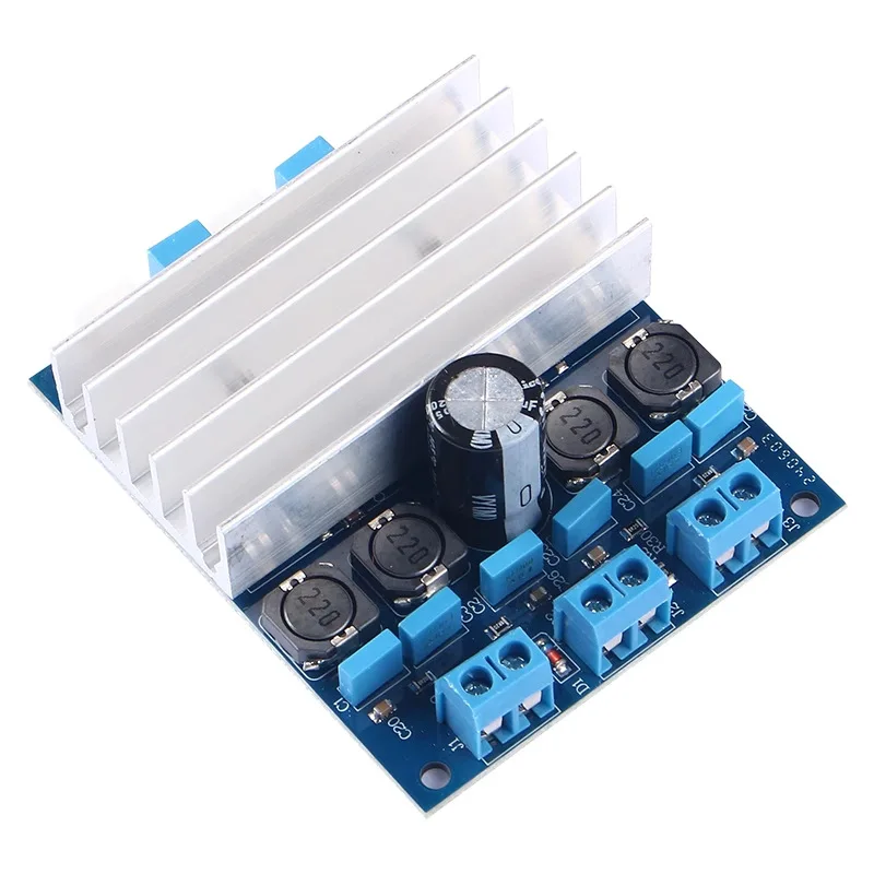 

TDA7492A Digital Amplifier Board - High-End Finished, Dual Channel Hi-Fi Audio, 12V/24V for Speaker