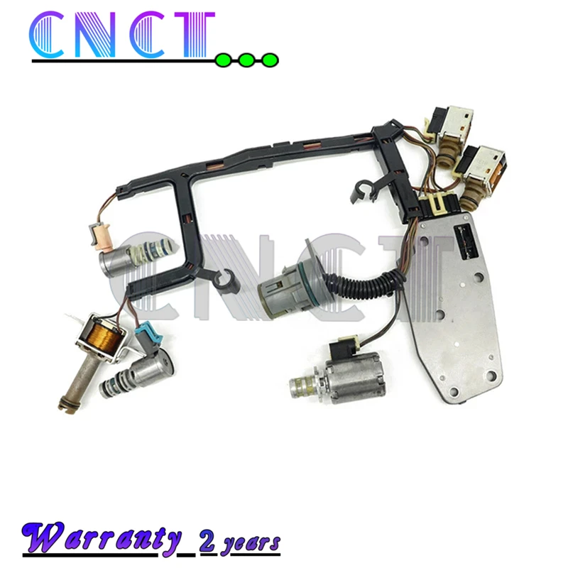 New 4L60E 4L65E Transmission Solenoid Valve with Harness Kit for Chevrolet Buick Auto Parts 4L70E