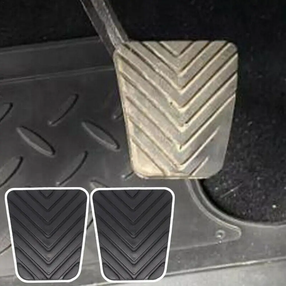 2pcs Brake Clutch Pedal Rubber Pad Cover Shock Absorber For Kia Sportage NB7 JE KM SL QL 2004 - 2019 For Hyundai Foot Pedal Pad