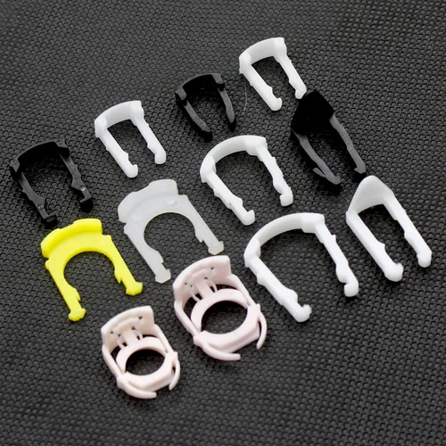 Imagen 2 del producto Pin conector de tubo de filtro de combustible Universal para coche, Clip de sujeción de plástico para Ford Toyota VW Skoda Mazda Chevrolet Nissan