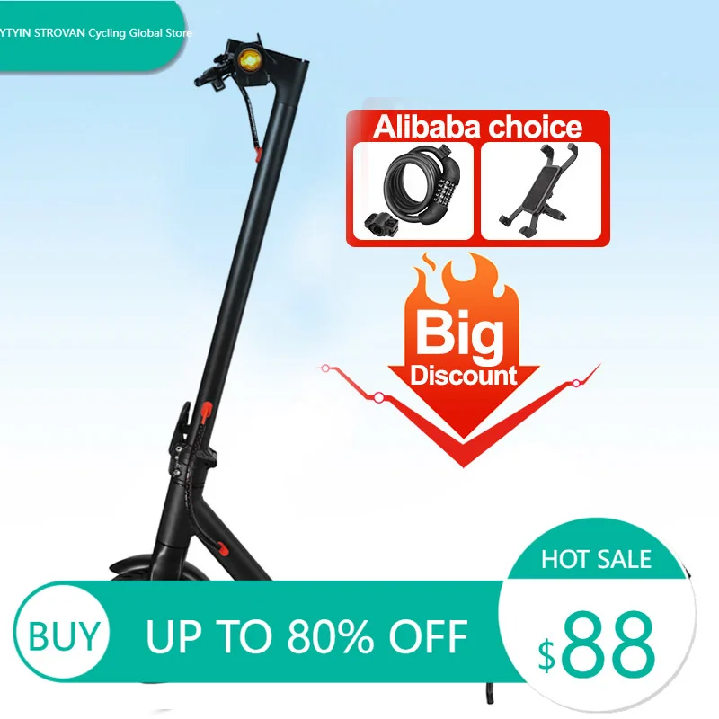 

STLF Sample Available Free Shipping 350W Motor 36V 10.4Ah Brand New Battery Adult Electric Scooters