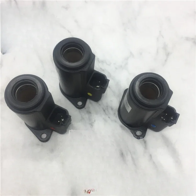 Excavator CAT320 330B C D safety lock rotary walking hydraulic pump proportional solenoid valve coil