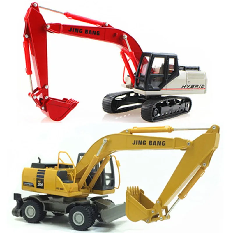 New product,1:50 alloy simulation model wheel excavator toys,Construction truck engineering model,sales,wholesale