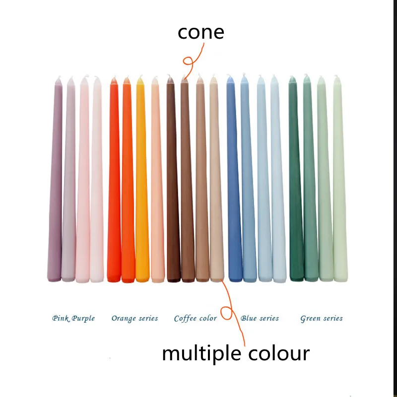 4 قطعة مأدبة الزفاف طويل القامة شموع مستدقة-30 سنتيمتر غير المعطرة عشاء شمعة-شمع البارافين مع القطن الفتائل 3-5 ساعة حرق الوقت