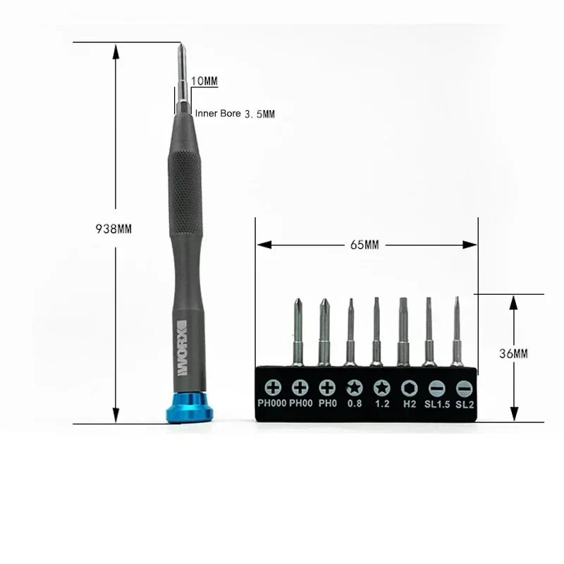 Worx S2 Drill Bits Set WA1633 for Worx WX240 WX242 Electric Screwdriver Universal Soft Shaft Manual Screwdriver Screw Extractor