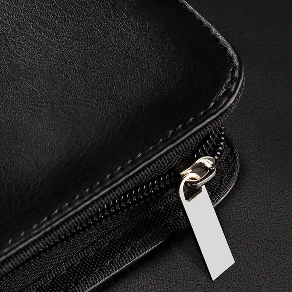 PU Leather A4 Clipboard Folder Multifunctional Stationery Document Organizer Writing Pads with a4 Notepad Contract File Folders
