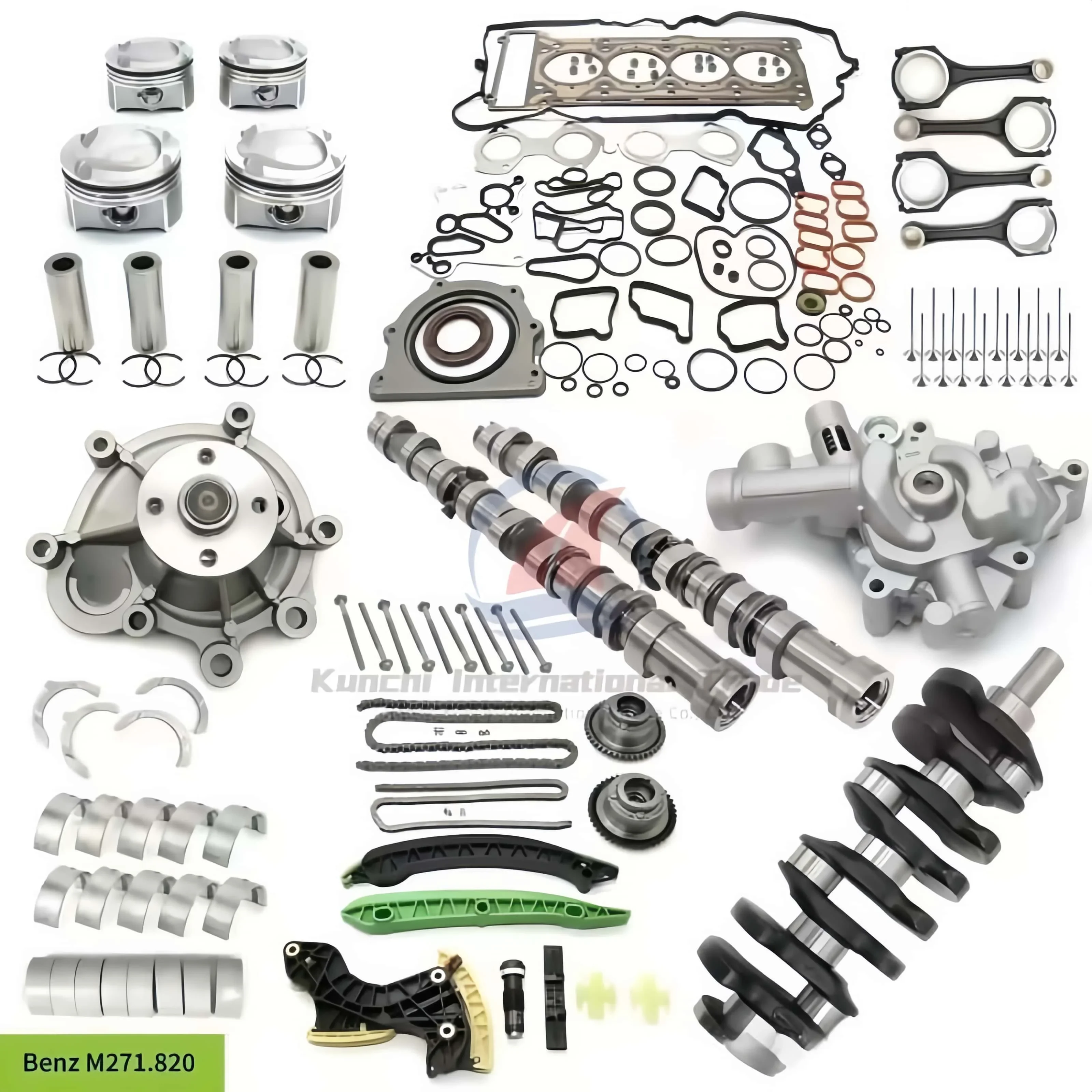 New Timing Chain Kit for Merc edes Benz M272 M273 Models Featuring Part Numbers A2720505347 A2720520516 A2720506847 - Image 4