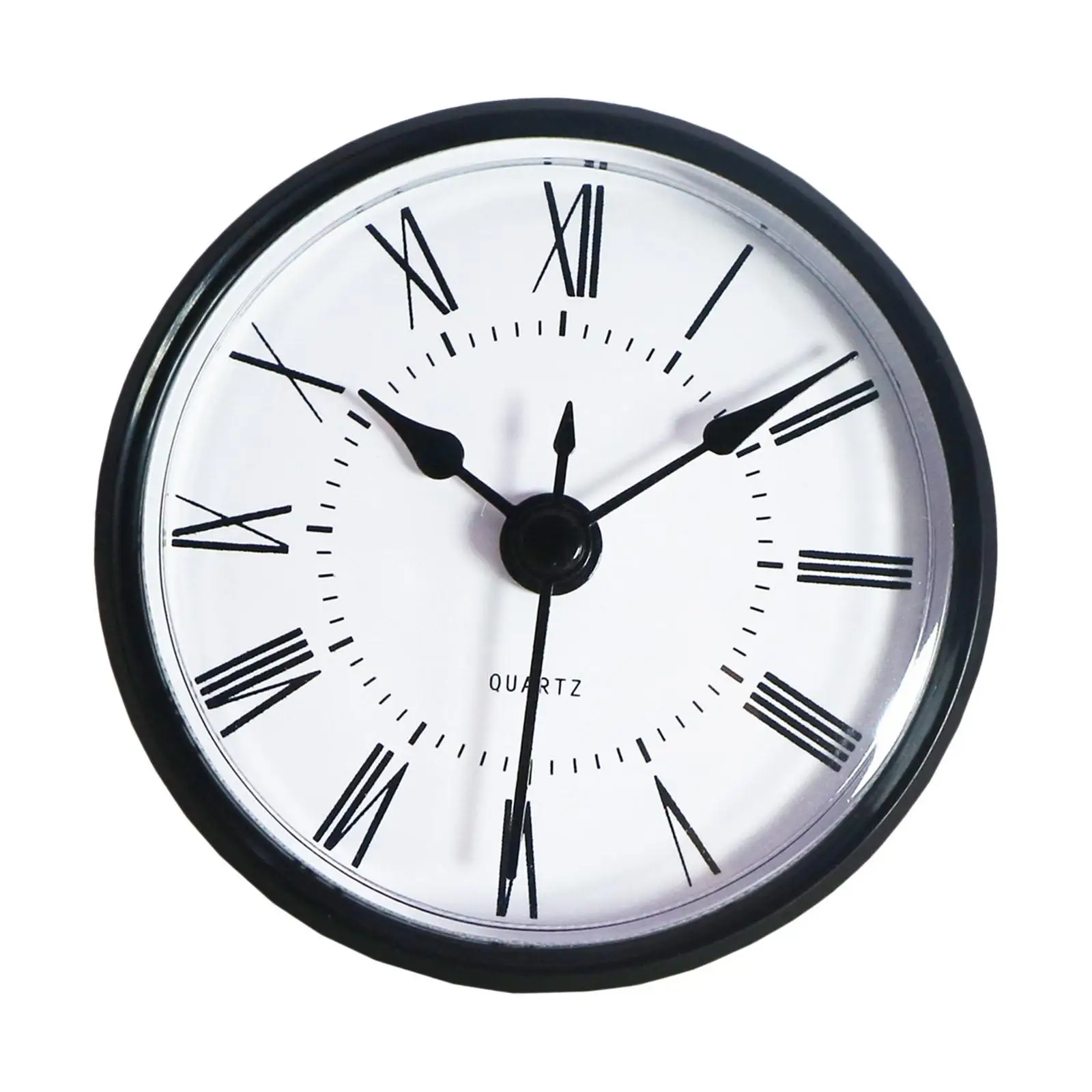 Hanging Clock Insert Battery Operated Decoration Easy to Read Roman Numerals for Bedroom Living Room Farmhouse School Kitchen