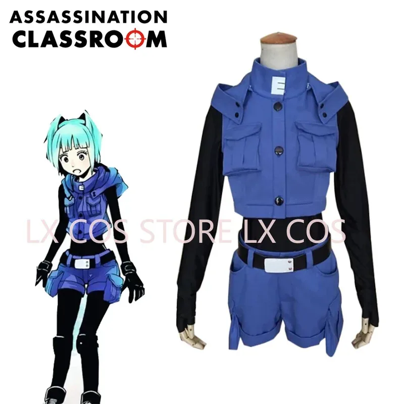 

ff34Anime Assassination Classroom Ansatsu Kyoushitsu Kayano Kaede Косплей Костюм Рождество Хэллоуин