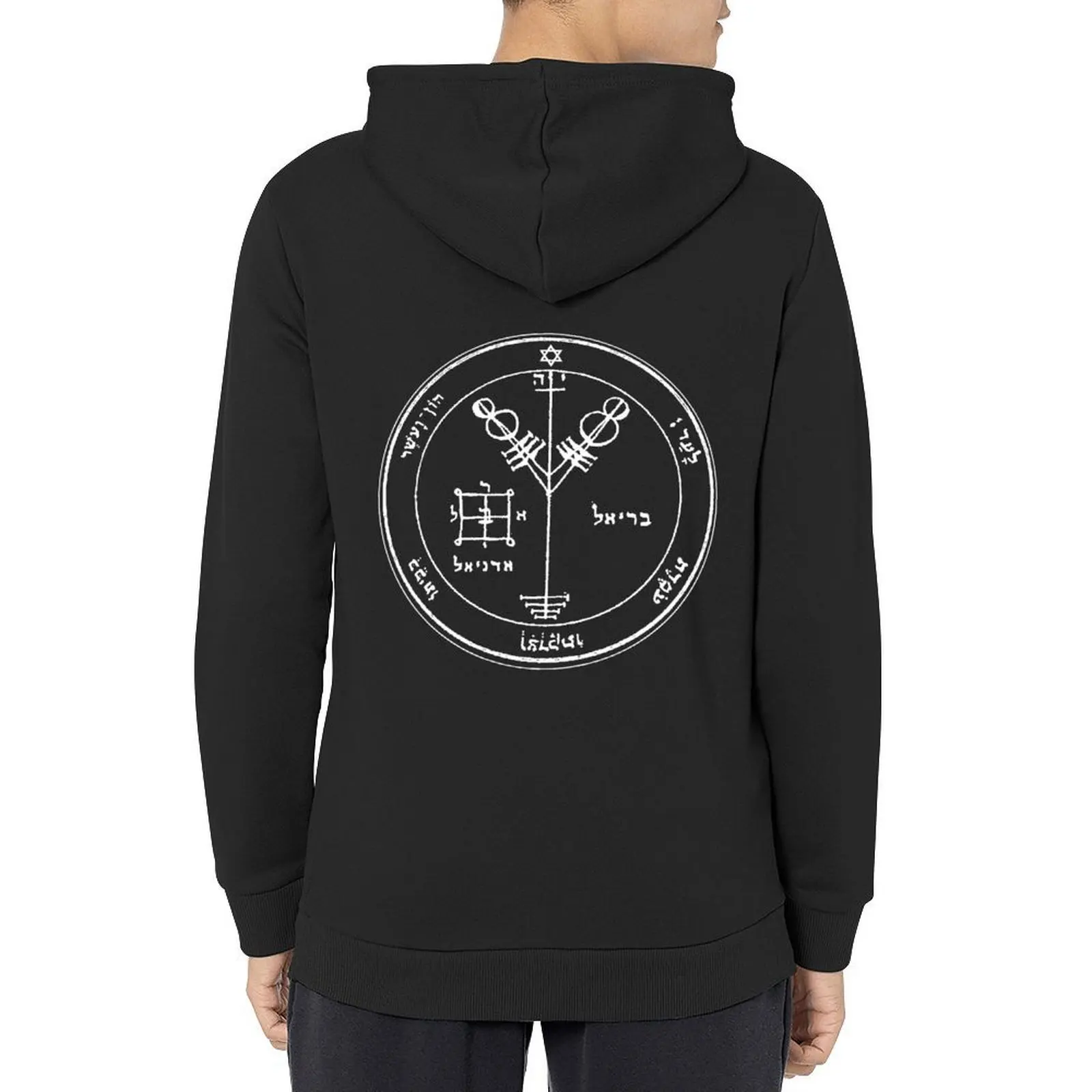 

The Fourth Pentacle of Jupiter King Solomon Seal Hoodie anime clothing men's clothes men's coat men hoodie