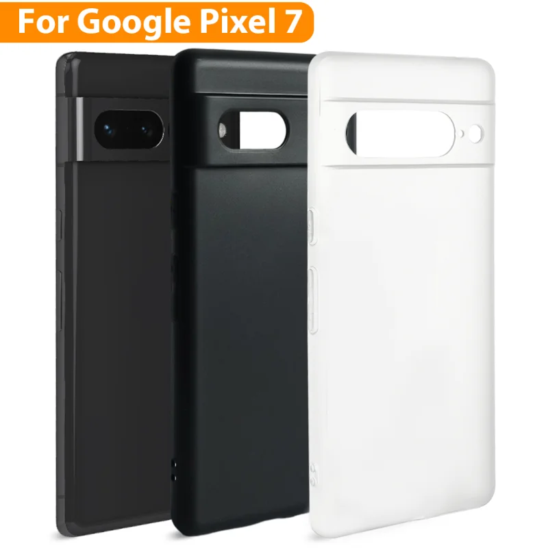 Mobile Phone Case for Google Pixel 7 7Pro Ultra Thin Matte Frosted TPU Soft Shell Anti-Fall Protective Case Cover for Pixel 7