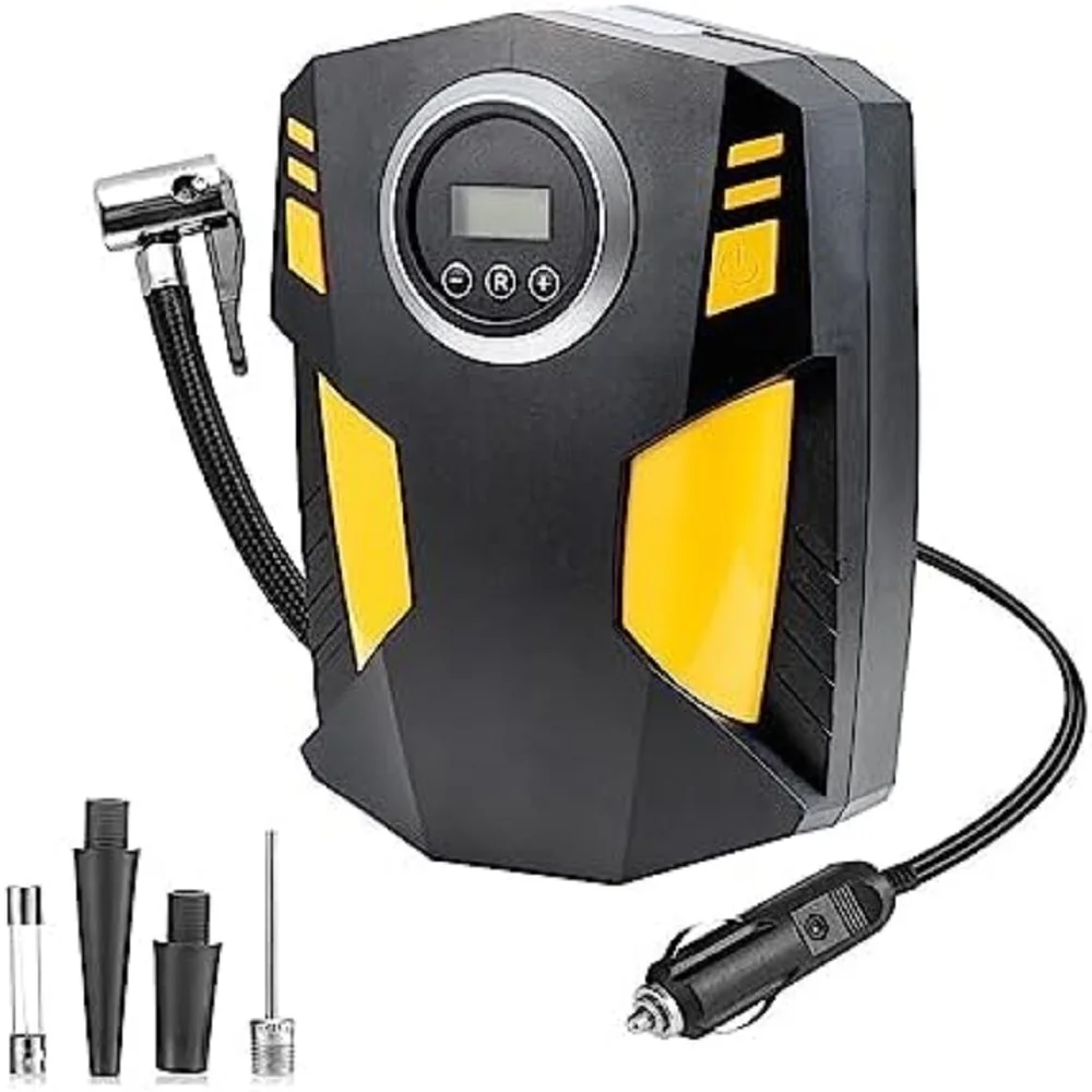 12V 150PSI Digital Tyre Inflator Portable Car Pump Air Compressor w/ LED Light