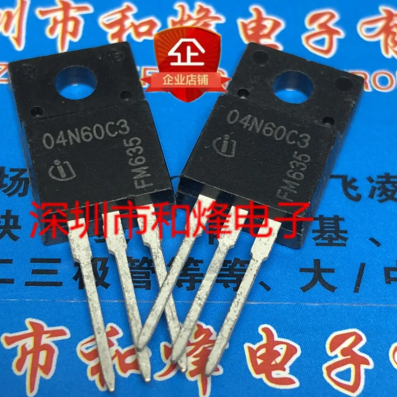 

5PCS/Lot 04N60C3 SPA04N60C3 ½ TO-220F 650V 4.5A