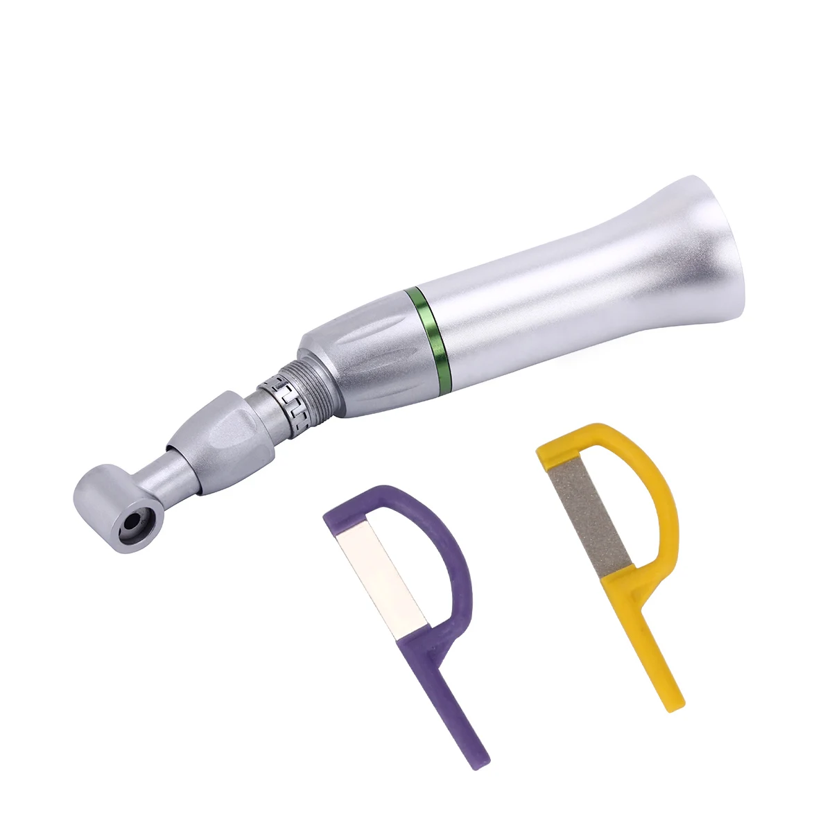 AZDENT Dental 1:1/4:1 Interproximaler Streifenkontra-Winkelstück für kieferorthopädische Zahnlückenmessung – Detail 29