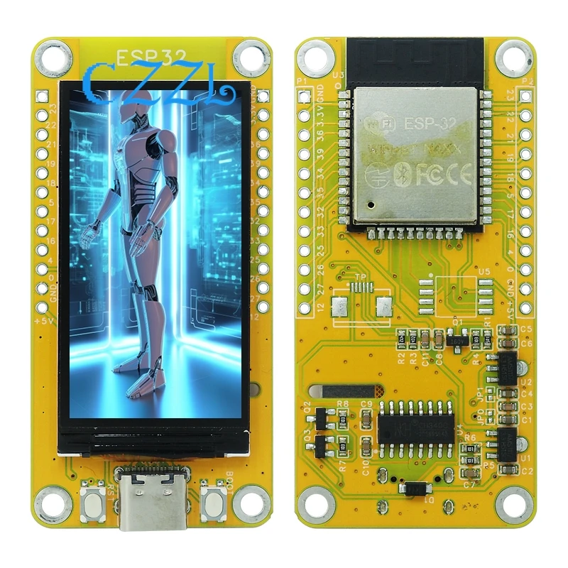 

ESP32-S3 с 1,9-дюймовой платой разработки LVGL WiFi + Bluetooth, TFT-модулем экрана 170*320