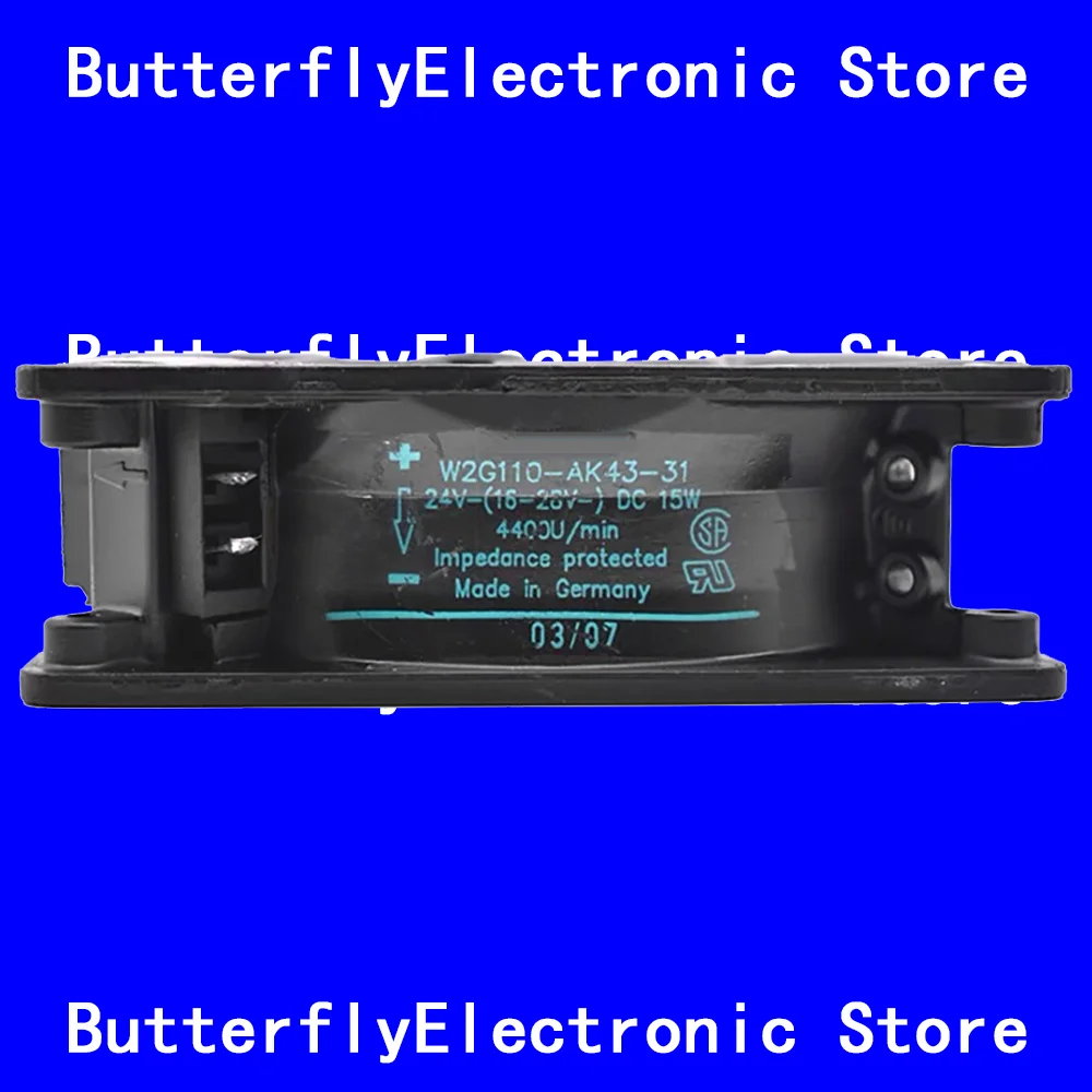 ORIGINAL NEW W2G110-AK43-31 24VDC 15W COOLING FAN 12038 12CM 120*120*38MM
