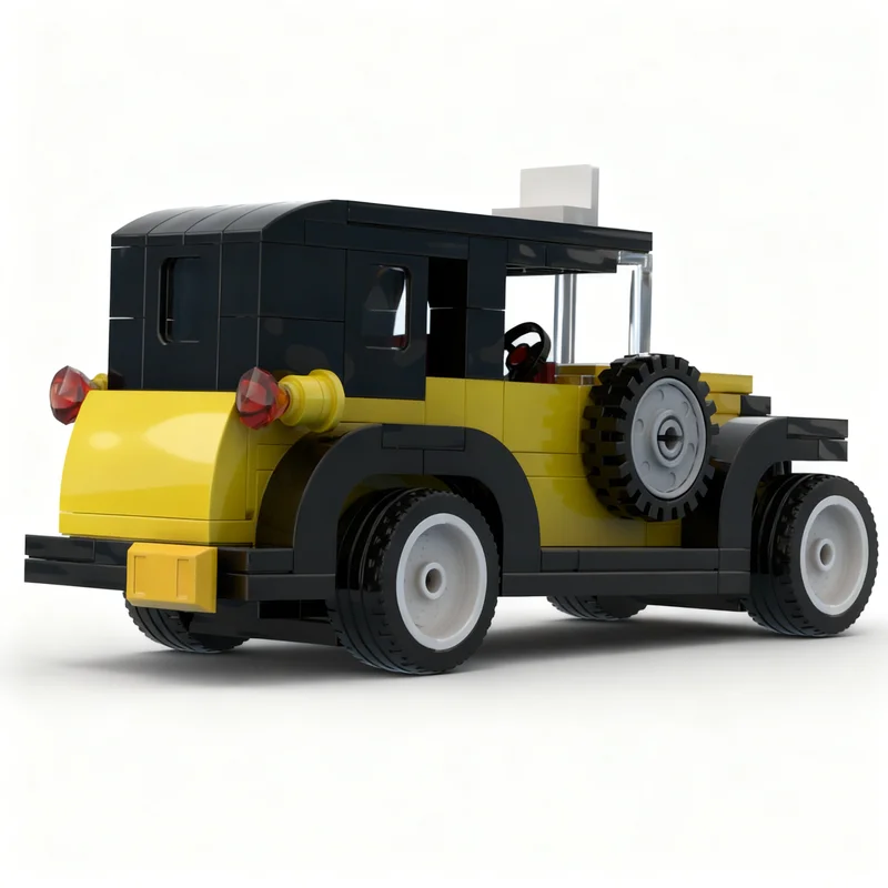 ตัวต่อ MOC ชุดจราจรเมือง รุ่นอูมา สีเหลือง 166 ชิ้น ของเล่นตัวต่อประกอบ ของขวัญคริสต์มาส เสริมสร้างการเรียนรู้