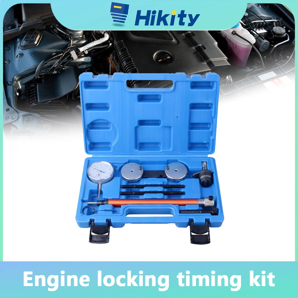 Hikity Engine Timing Camshaft Locking Tool Kit fit for VW Audi 1.2TFSi/FSi 1.4/1.6FSi 1.4TSi  Camshaft Fixing Tool