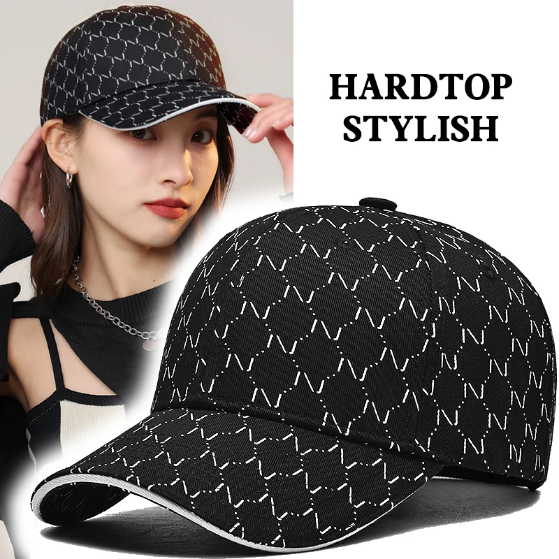 Baseball cap for women, Korean version, high-quality face enhancing small duckbill cap, sun visor for women