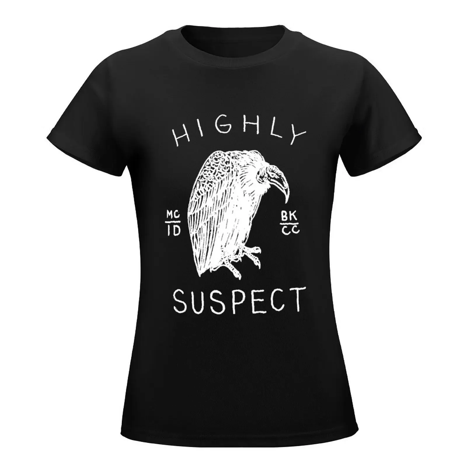 Highly Suspect : Rock T-Shirt hippie clothes lady clothes plus size tops Short sleeve tee black t-shirts for Women