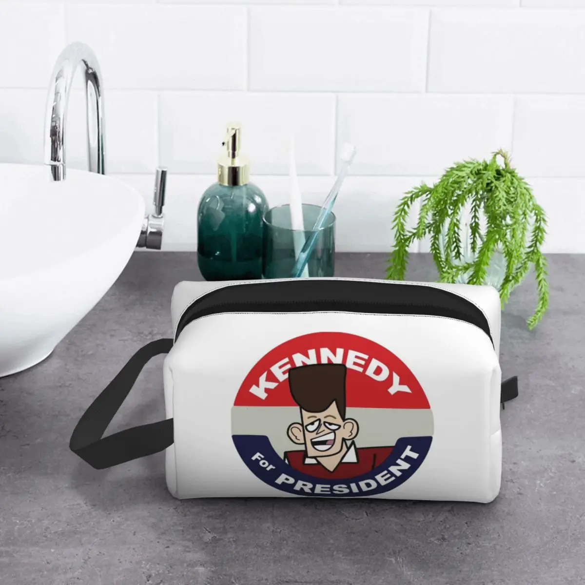 

Косметичка-органайзер Clone High Jfk: дорожная сумка для туалетных принадлежностей, косметичка для женщин, пенал для путешествий