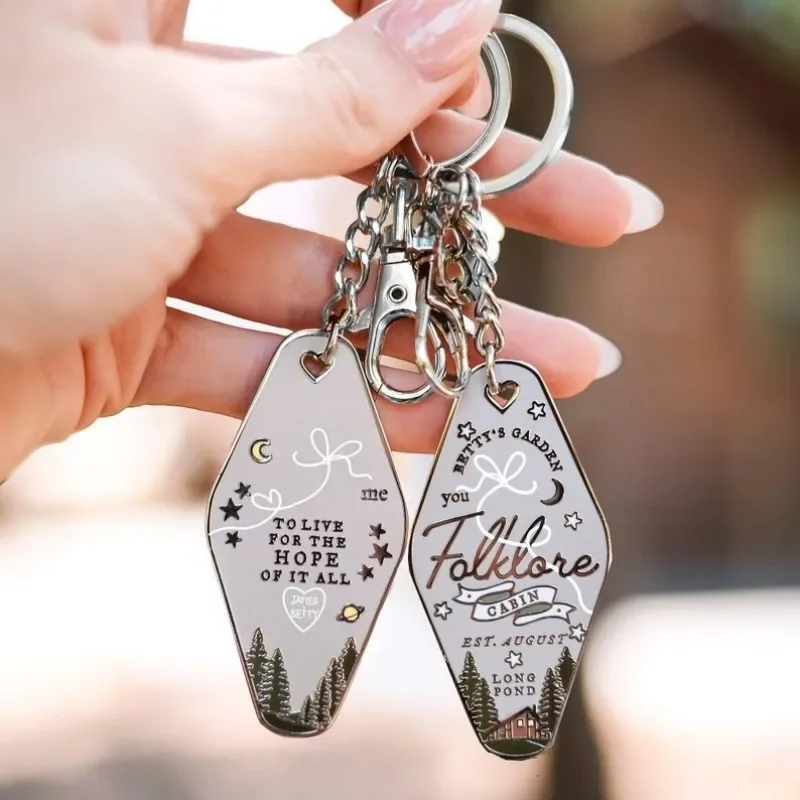 New Taylor Escape Motel Metal Keychain