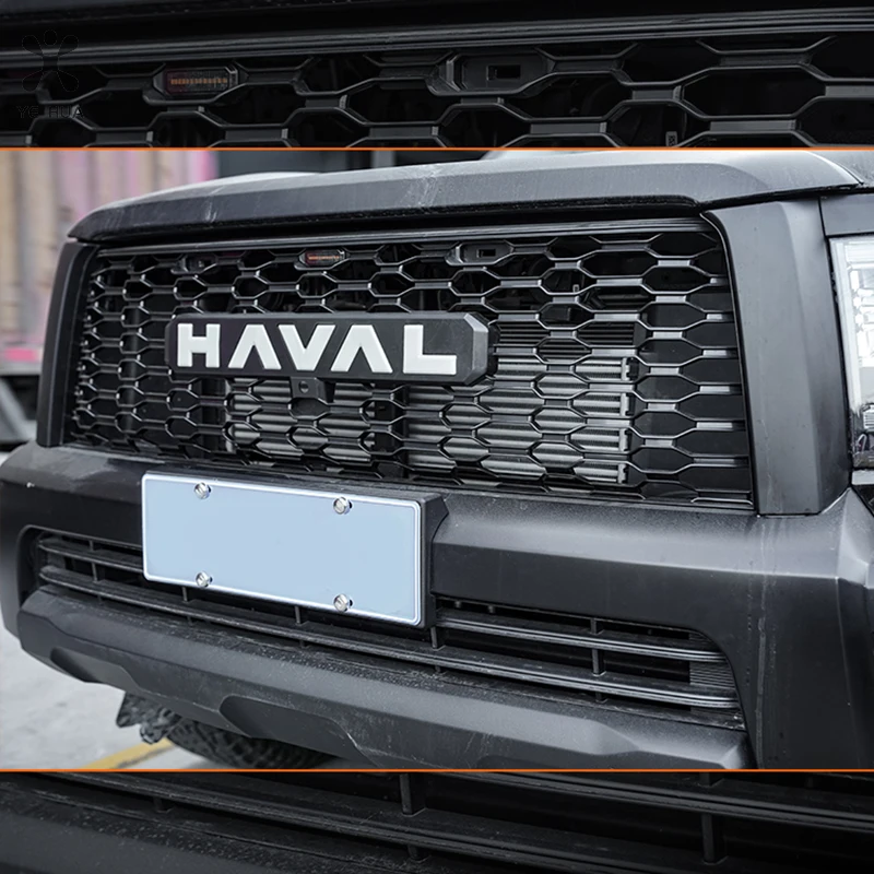 For Great Wall Haval H5 II 2023 2024 Car Grille Modification Front Grille Frame Front Face Dedicated Decorative Accessories