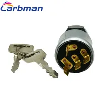 Key Ignition Switch For EZGO Golf Cart 4 Terminal 81+ Gas Electric 33639-G01
